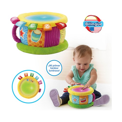 Tambor luces mágicas Bilingüe Activity musical para bebés VTech Baby. Edad recomendada desde 6-36 meses