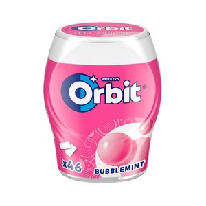 Chicles sabor bubblemint, 46 uds, 64 g.