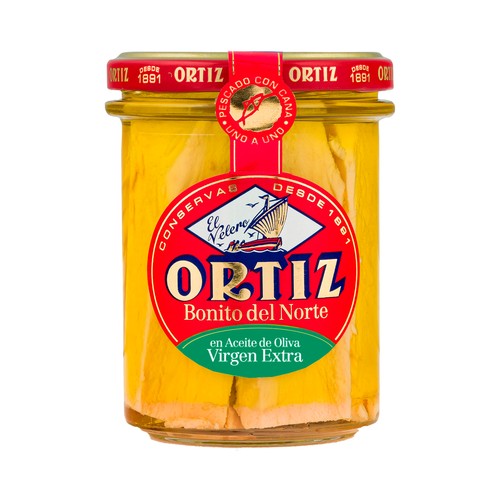 ORTIZ Bonito del norte en aceite de oliva virgen extra 150 g.