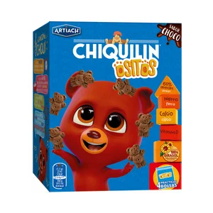 CHIQUILÍN Ositos Galletas de chocolate con forma ositos 160 g.