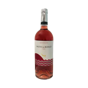 SALTO DE BIERGE Vino rosado con D.O. Somontano botella 75 cl.