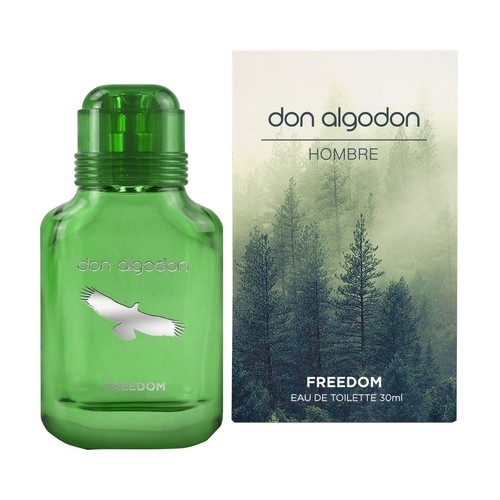 DON ALGODÓN Freedom Eau de toilette (colonia) para hombre con vaporizador en spray 30 ml.