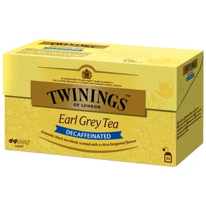 TWININGS Té Earl Grey descafeinado 25 uds. 50 g.