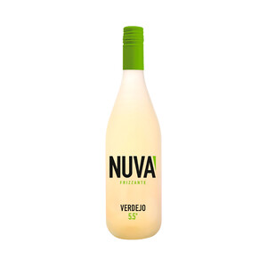 Imagen de NUVA Vino blanco frizzante verdejo, con bajo contenido en alcohol (5.5%) botella 75 cl.