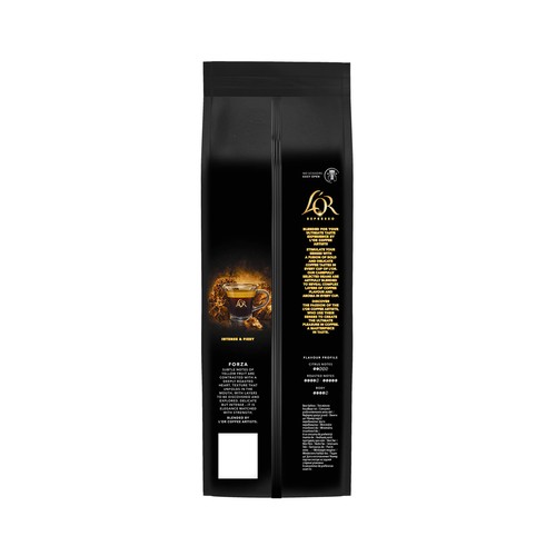 L"OR FORZA Café en grano de tueste natural I9  500 g.