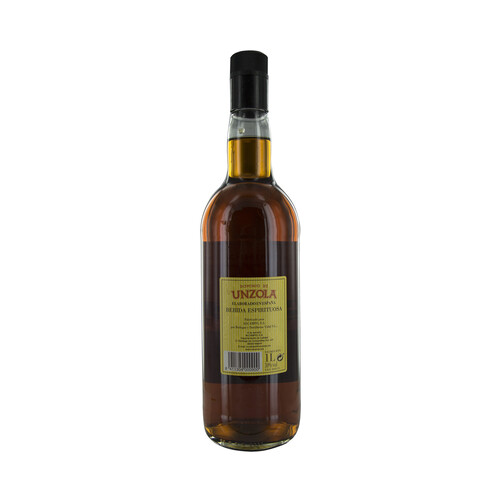 DOMINIO DE UNZOLA Bebida espirituosa de Brandy elaborada en España DOMINIO DE UNZOLA botella de 1 l.