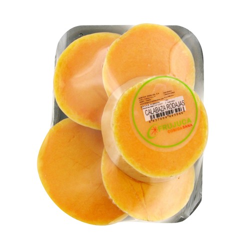 Calabaza cortada rodajas FRUJUCA 500 Gramos