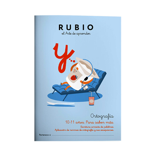 Cuaderno de actividades Ortografía 6, 10-11 años. VV.AA. Género: Cuadernos de vacaciones. Editorial: Rubio.