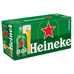 HEINEKEN Cervezas pack de 18 uds. x 33 cl.