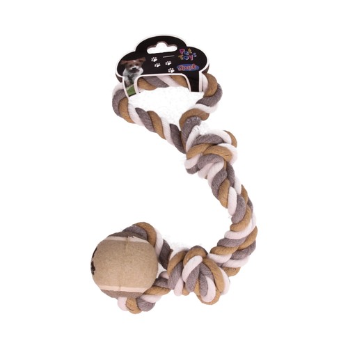 SANDIMAS Cuerda de juguete con nudos para perros SANDIMAS PET TOYS SPAYK 1 ud.