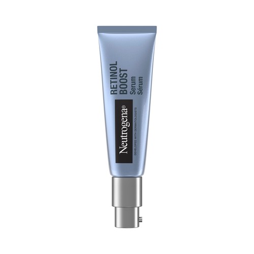 NEUTROGENA Retinol boost Sérum facial antiarrugas con retinol puro y ácido Hialurónico 30 ml.