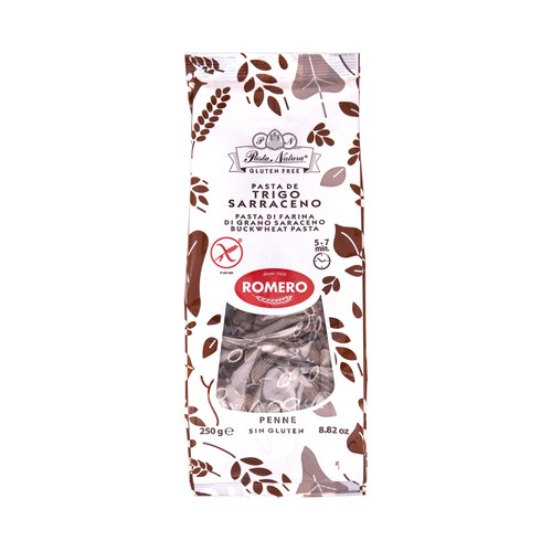 ROMERO Pasta sin gluten de trigo sarraceno 250 g.