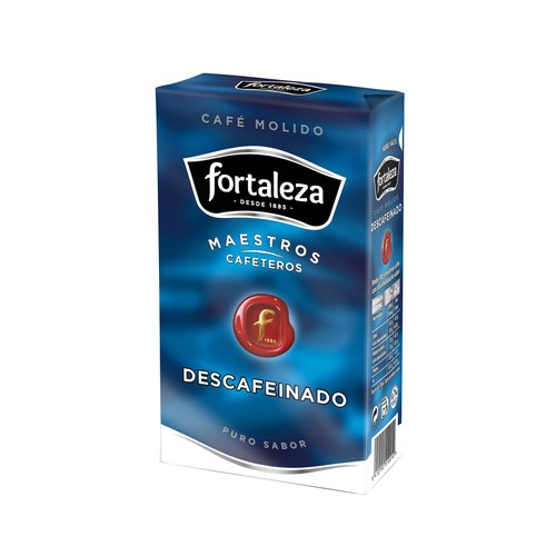 FORTALEZA Café molido descafeinado natural 250 g.