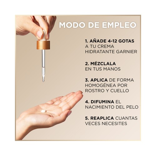 DELIAL Gotas faciales autobronceadoras con ácido hialurónico y agua de coco DELIAL Natural bronzer 30 ml.