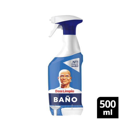 DON LIMPIO Spray para limpieza de baños 500ml.