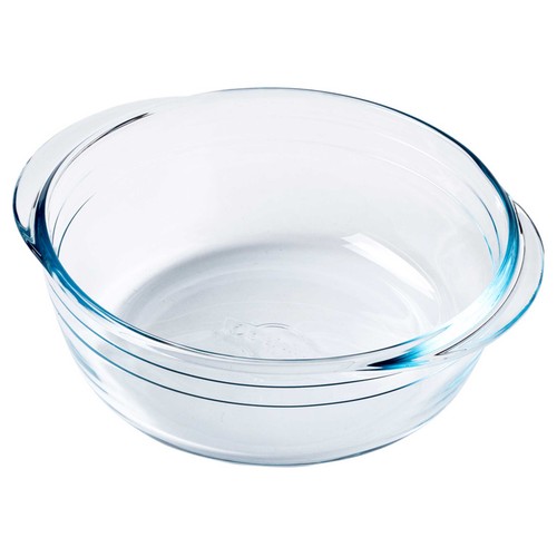 Fuente de borosilicato redonda, 20 cm, 1 litro, OCUISINE AIRFRYER