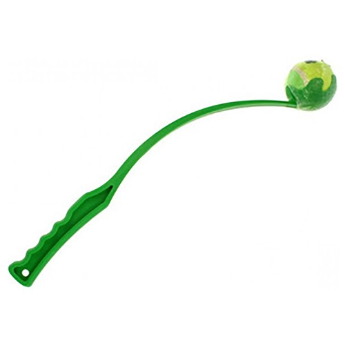 CANES JOB Pelota con palo de lanzamiento para perros, 62 cm.