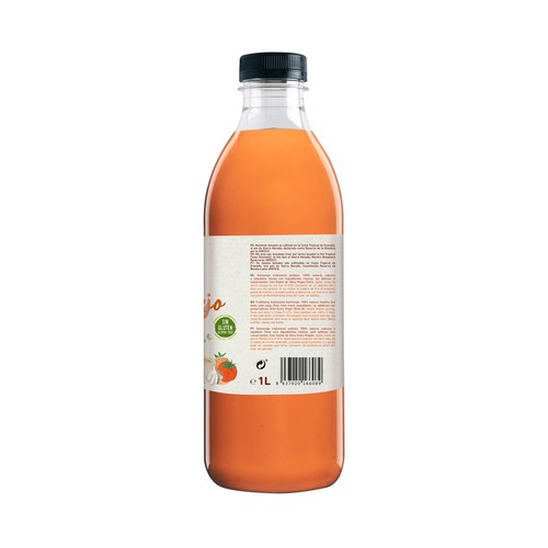 CAÑA NATURE Salmorejo fresco tradicional andaluz, 100% natural, sin gluten ni conservantes CAÑA NATURE 1 l.