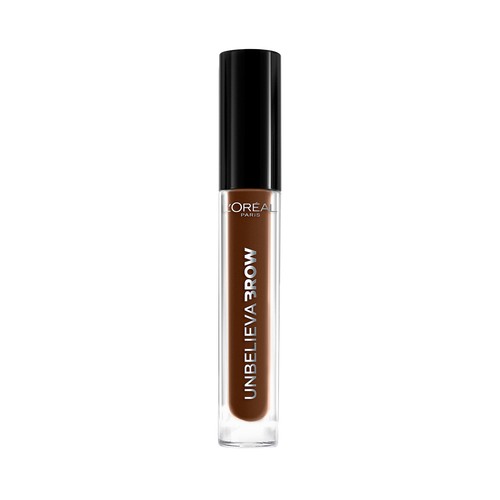 L"ORÉAL PARIS Unbelieva brown tono 108 Dark brunette Gel de cejas de larga duración, risistente al agua, con acabado natural.