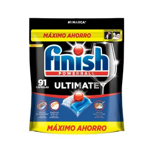 FINISH ULTIMATE Lavavajillas en cápsulas 91 ds 1.3kg