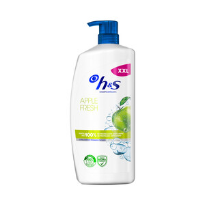 Imagen de H&S Champú anticaspa de uso diario con micro bioma protect H&S Apple fresh 1 l.