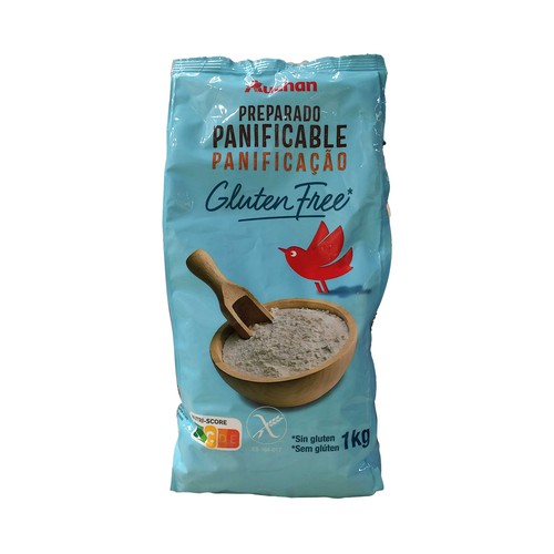 Preparado para para productos de panadería sin gluten PRODUCTO ALCAMPO 1 kg.