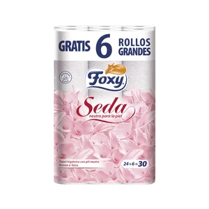 FOXY Papel higiènico seda 30 rollos