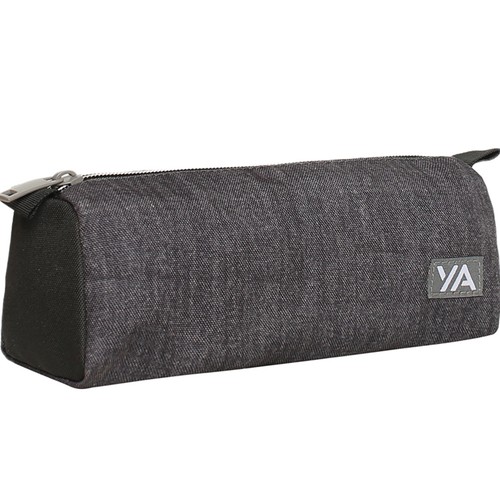 Estuche portatodo triangular color negro, ALCAMPO.