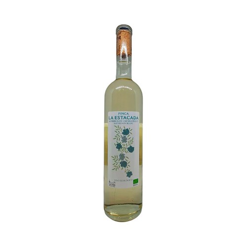 FINCA LA ESTACADA Vino blanco semidulce ecológico con D.O. Uclés botella 75 cl.