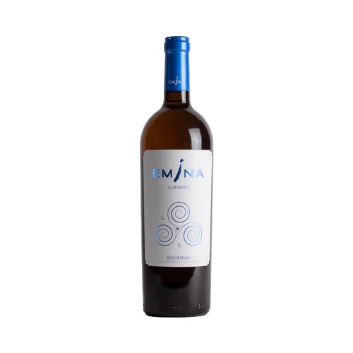 EMINA Vino blanco albarió con D. O. Rías Baixas botella 75 cl.