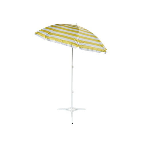 Parasol de playa Garden Star de acero y poliéster, amarillo, de 200x225 cm, BESTWAY