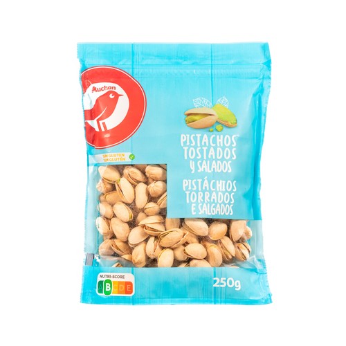 Pistachos tostados y salados PRODUCTO ALCAMPO 250 g.