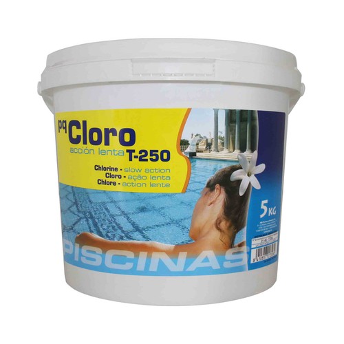AB PQ Cloro en tabletas de 250 g. 5 KG