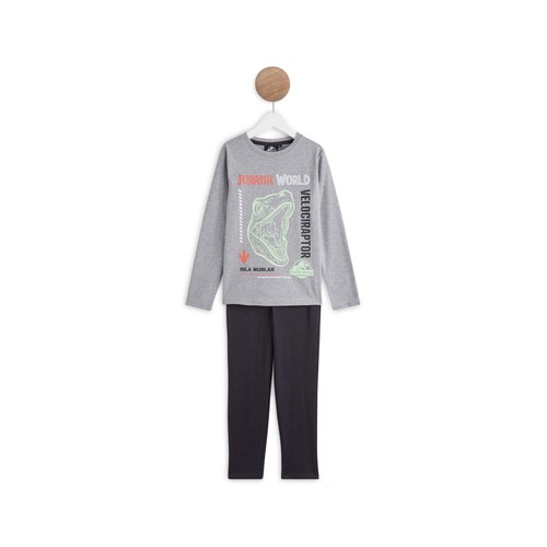 Pijama de algodón para niño, JURASSIC PARK, talla 6.