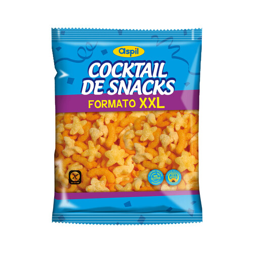 ASPIL Snack surtido de maíz ASPIL bolsa de 250 g.