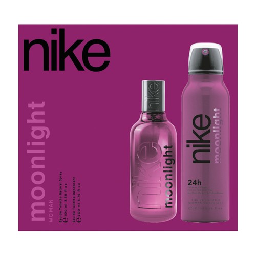 NIKE Woman moonlight Estuche de Eau de toilette para mujer (colonia 100 ml) + desodorante spray (200 ml).