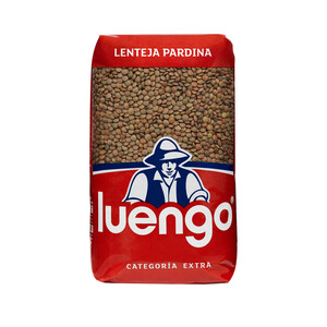 Imagen de LUENGO Lentejas Pardina en paquete de 1 kg.