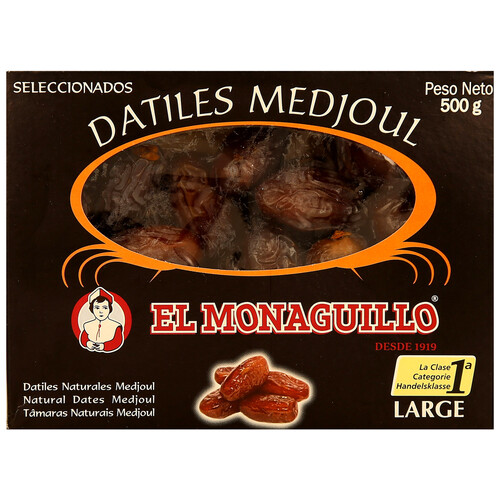Alcampo EL MONAGUILLO Dátiles Medjoul large EL MONAGUILLO 500 g