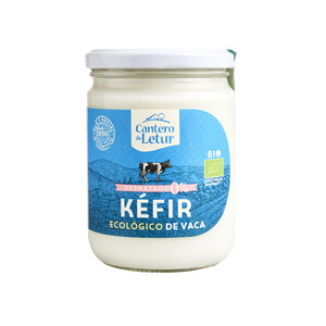 Imagen de CANTERO DE LETUR Kefir de vaca desnatado ecológico EL CANTERO DE LETUR 420 g.