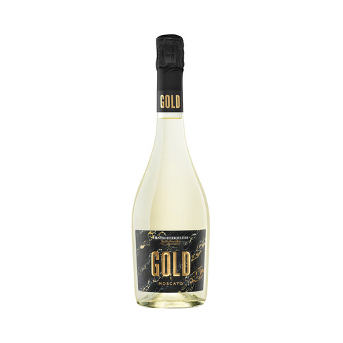 FAUSTINO RIVERO ULECIA Vino blanco espumoso (Moscato) elaborado con uvas Verdejo FAUSTINO RIVERO ULECIA Gold botella de 75 cl.
