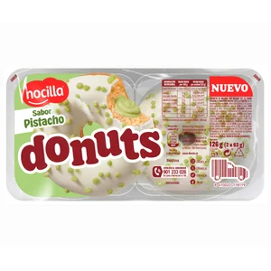 DONUTS Rosquilla con pistacho 2 uds. 126 g.