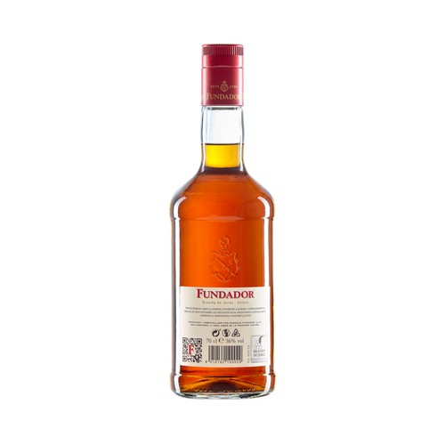 FUNDADOR Brandy solera envejecido en barricas de Jerez botella de 70 cl.