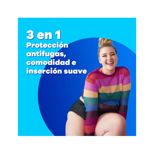 TAMPAX Pearl compak Tampones super con aplicador y sin perfume 20 uds.