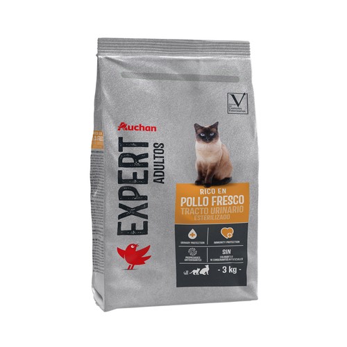 PRODUCTO ALCAMPO Alimento de gato seco tracto urinario esterilizado 3 kg.