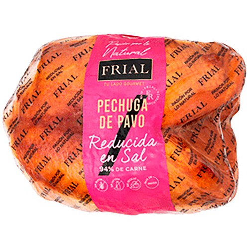 FRIAL Pechuga de pavo reducida en sal - Loncha normal 2 a 3 mm
