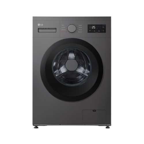 Lavadora LG F4A1009NDK 9KG, Silver grafito, clasificación energética: A, 1400RPM, H: 85cm, A: 60cm, F: 49cm.
