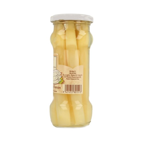 ALTA COCINA Espárragos blancos extra 6/9 piezas frasco de 220 g.