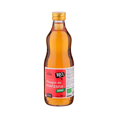 Vinagre de manzana ecológico SANTIVERI BIO 500 ml.