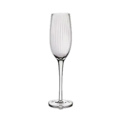 Copa de champagne de vidrio facetado de 25cl, ACTUEL