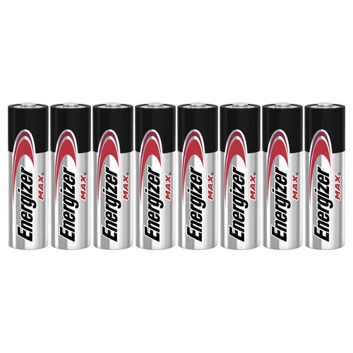 Pack de 8 pilas alcalinas AA, LR06, 1,5V, ENERGIZER Max.